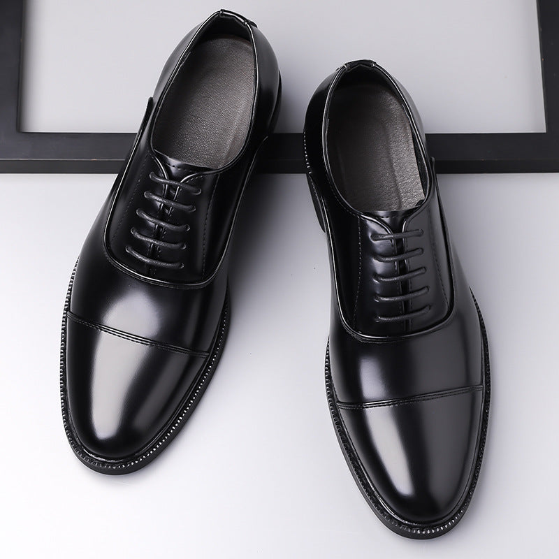 Men's Genuine British-style Leather dress shoes