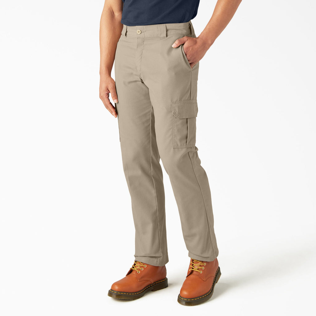 FLEX Regular Fit Cargo Pants Khaki