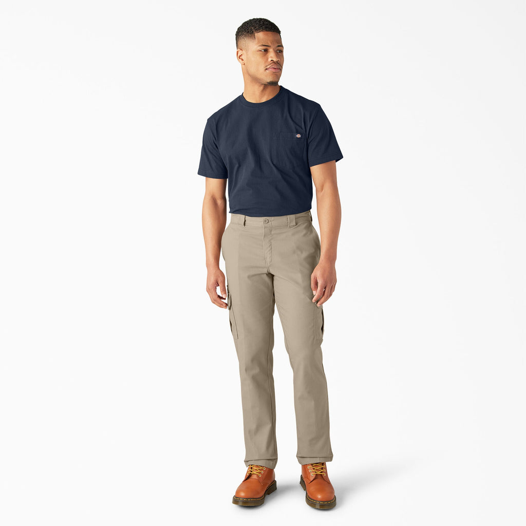 FLEX Regular Fit Cargo Pants Khaki